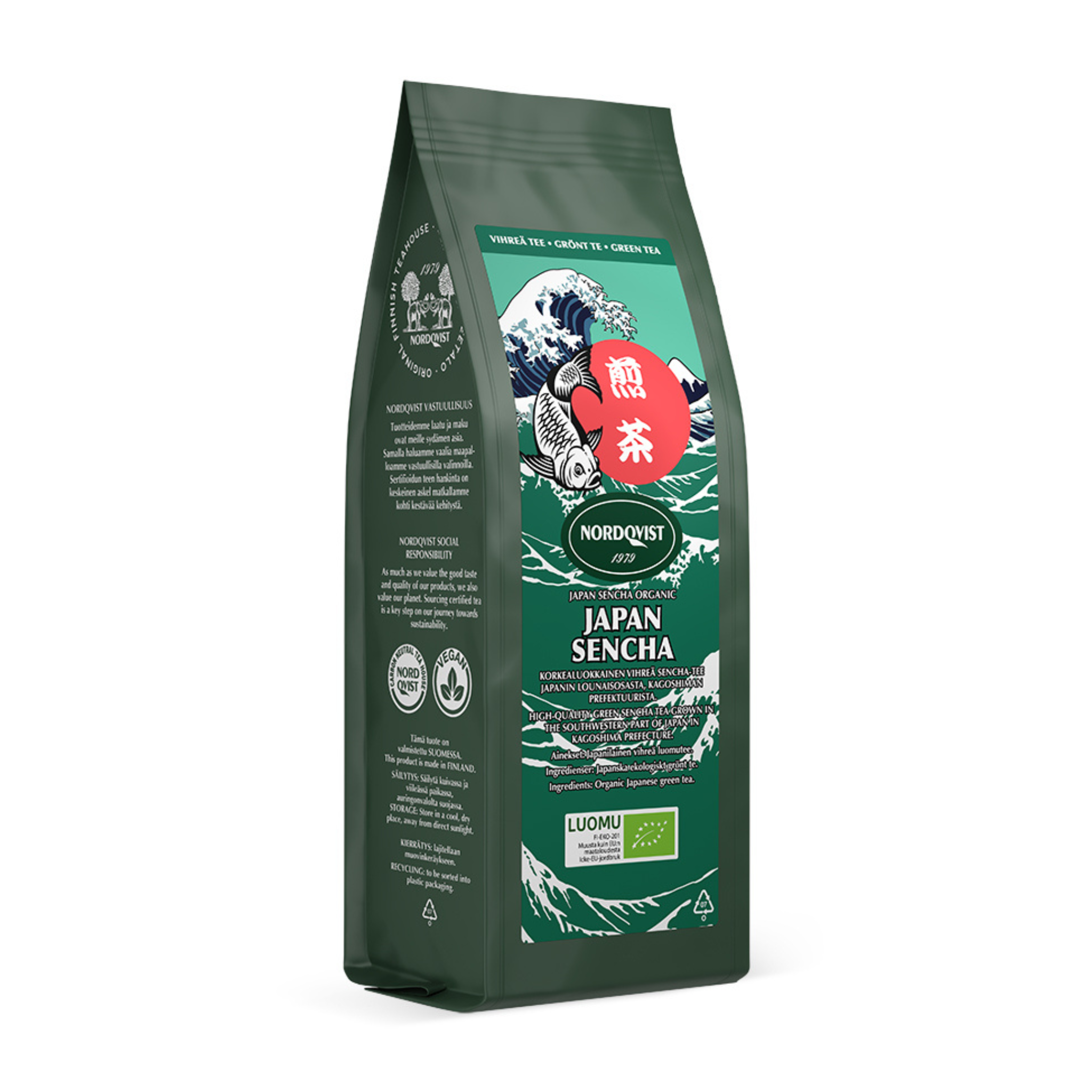 Japan Sencha Organic 80 g – Nordqvist Tea