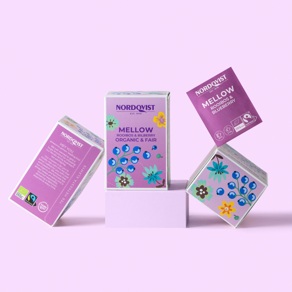 Mellow Organic Rooibos & Bilberry NEW DESIGN