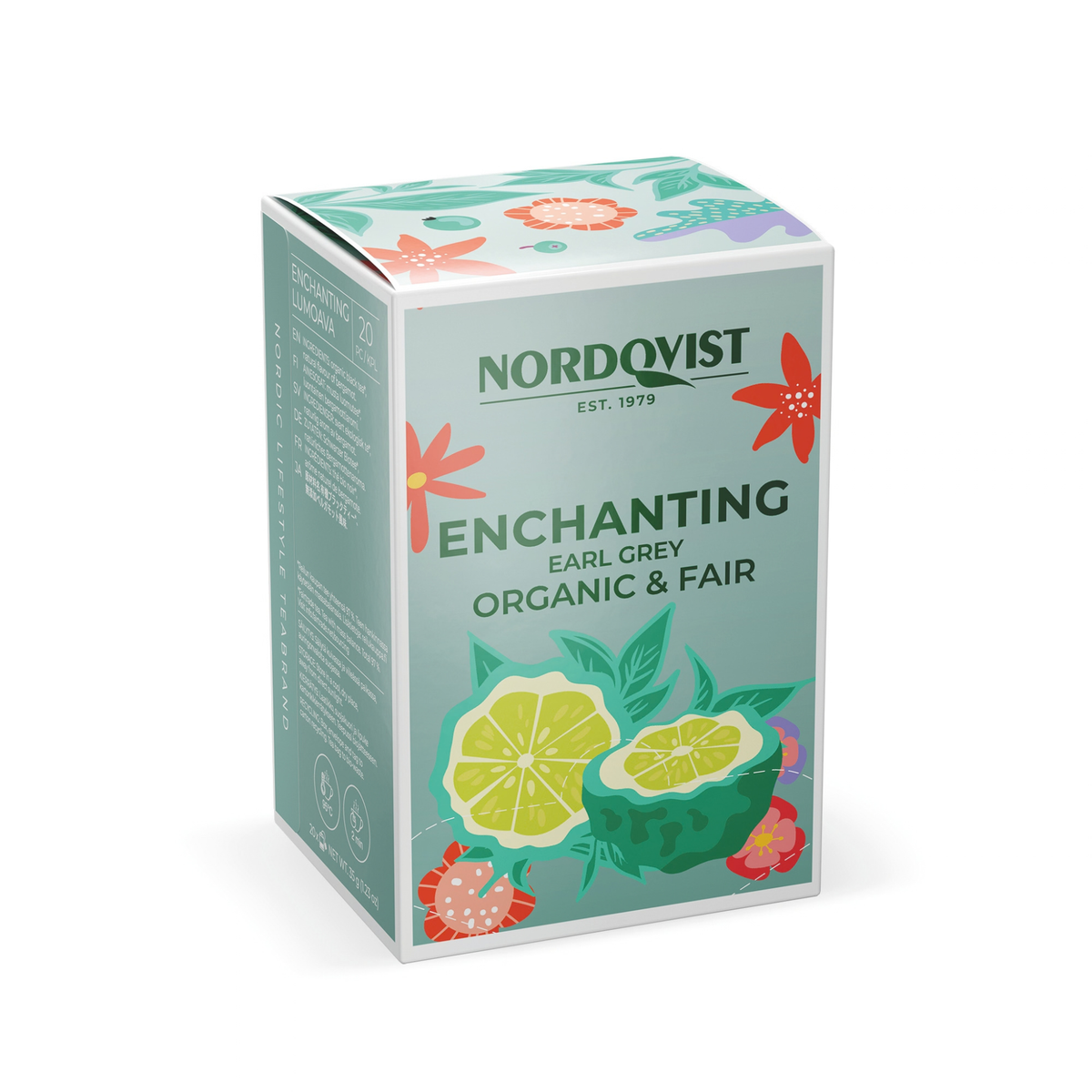 Enchanting Organic Earl Grey by Nordqvist - product packaging