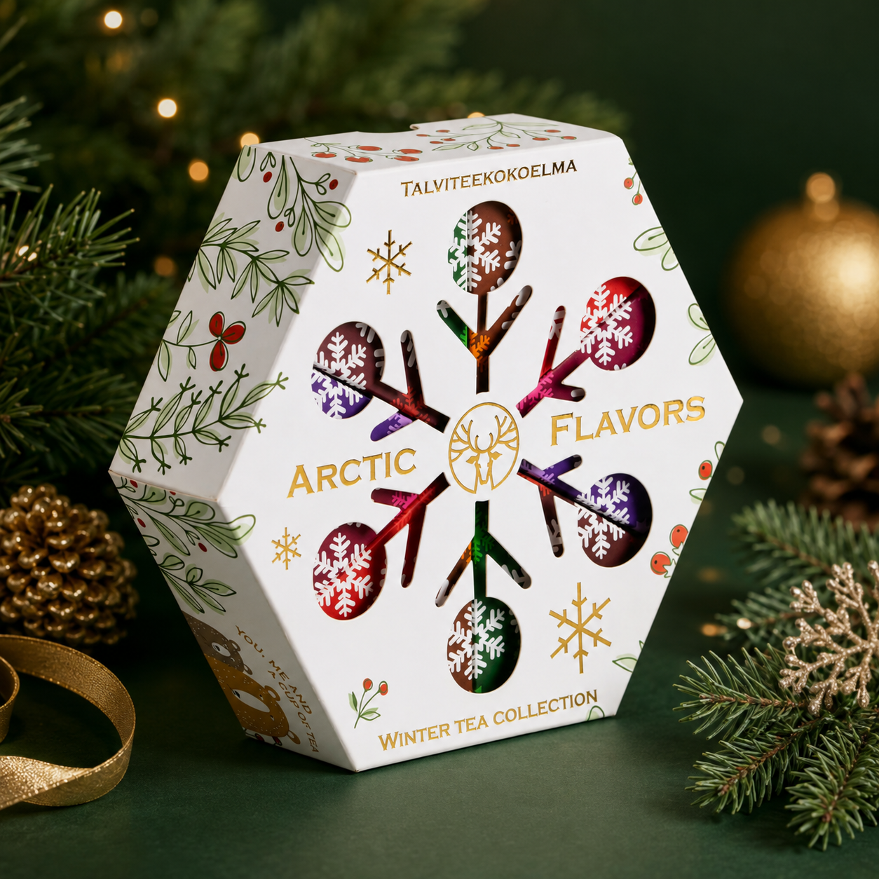 Winter Tea Collection by Nordqvist Tea - product packaging