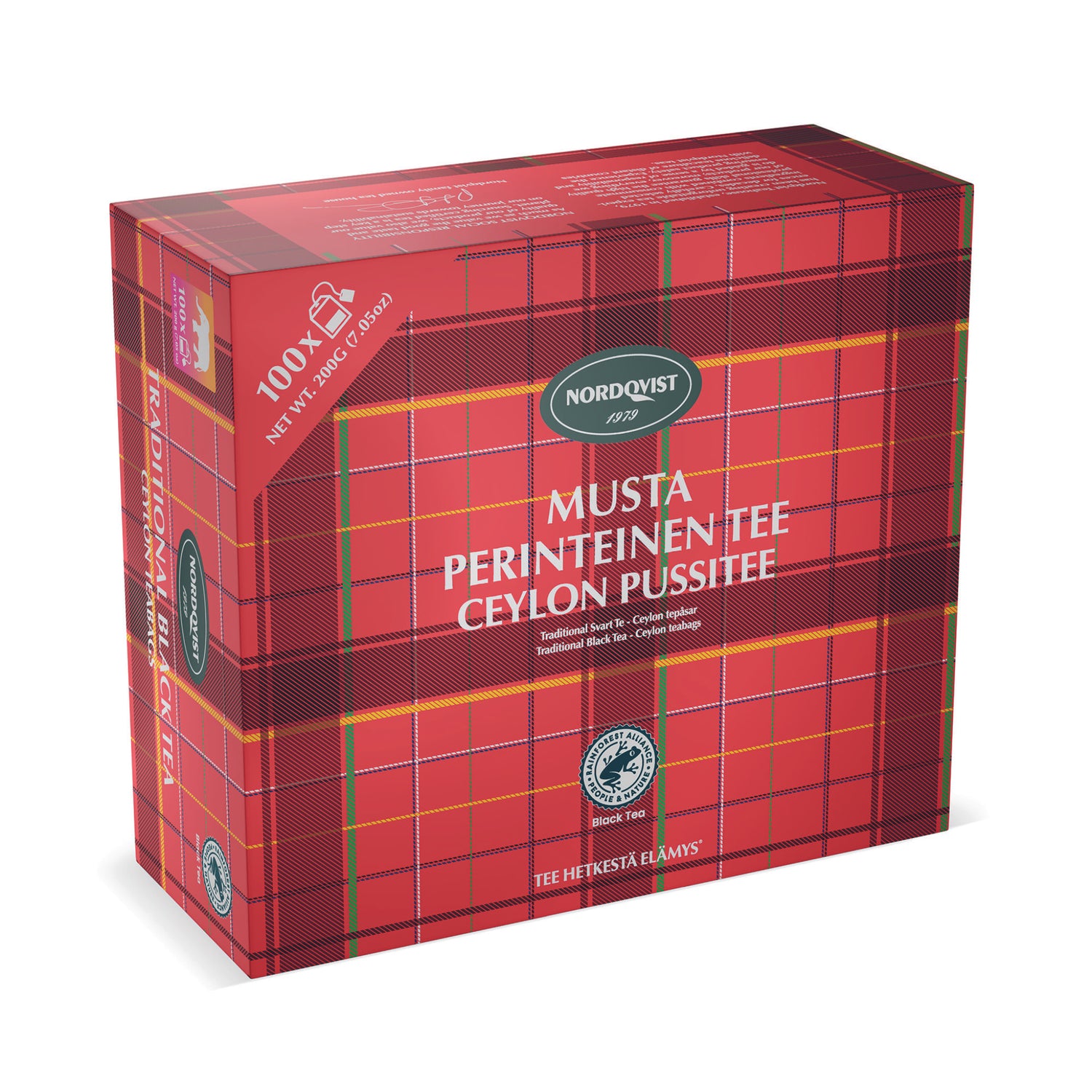 Black Traditional Ceylon - 100 Tea Bags - Tea