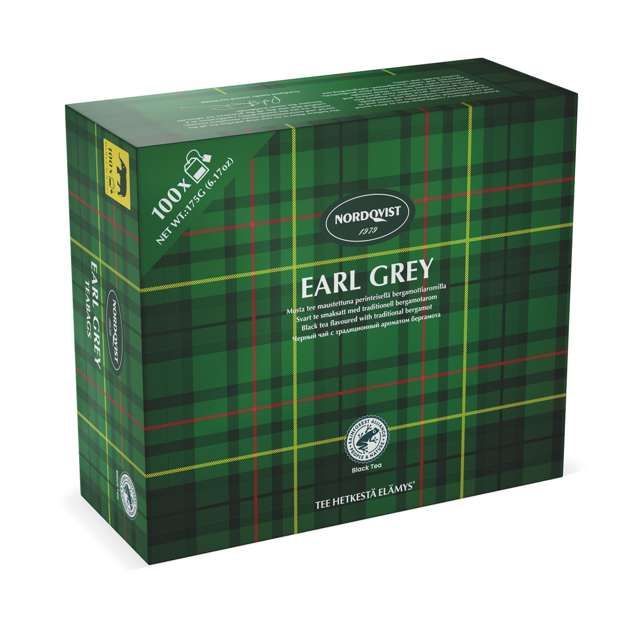Premium Earl Grey Tea 100pc – Nordqvist Tea