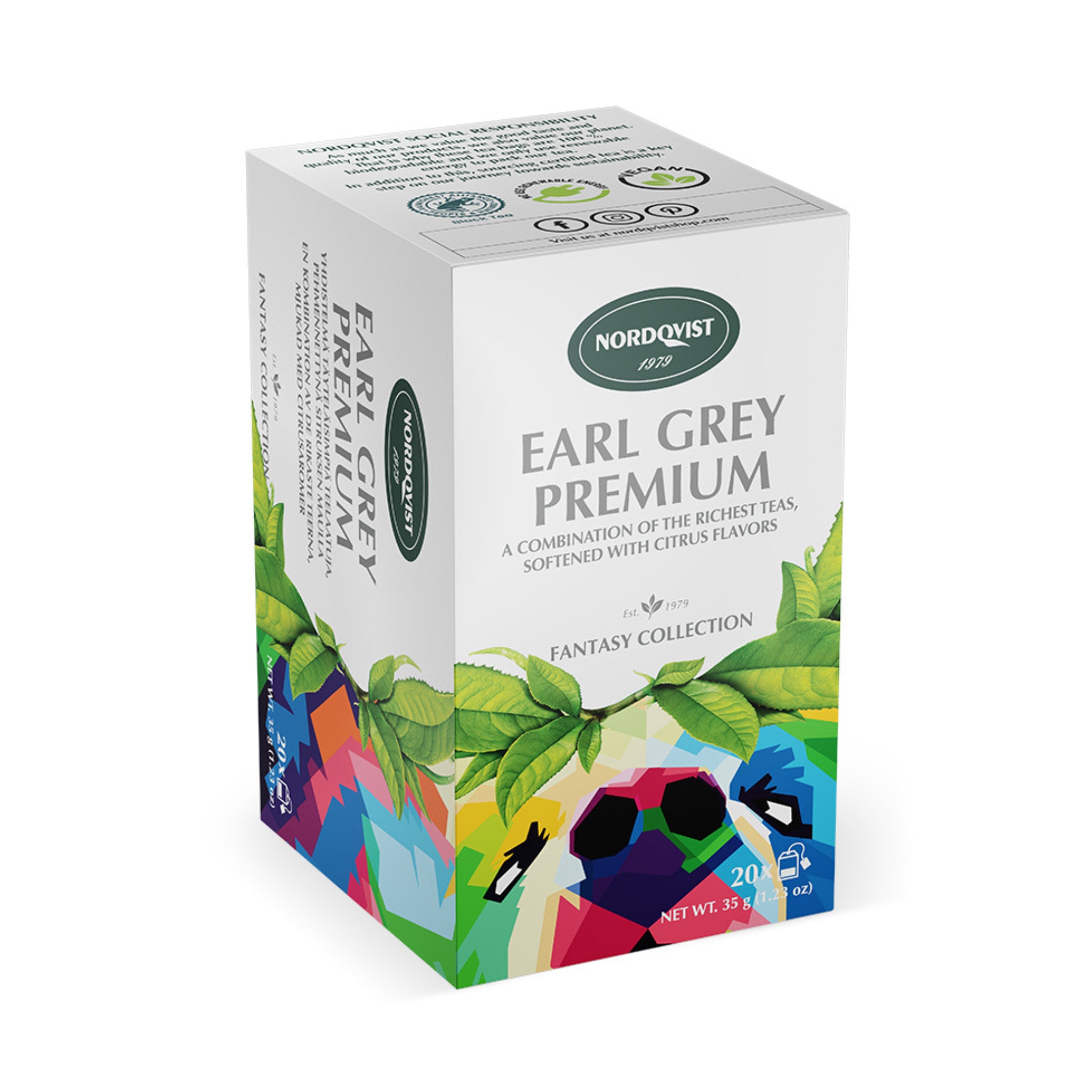Earl Grey Premium - Tea Bags – Nordqvist Tea
