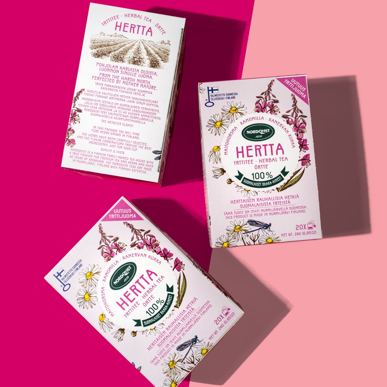 HERTTA reiner Kräutertee aus Finnland NEU - Tee
