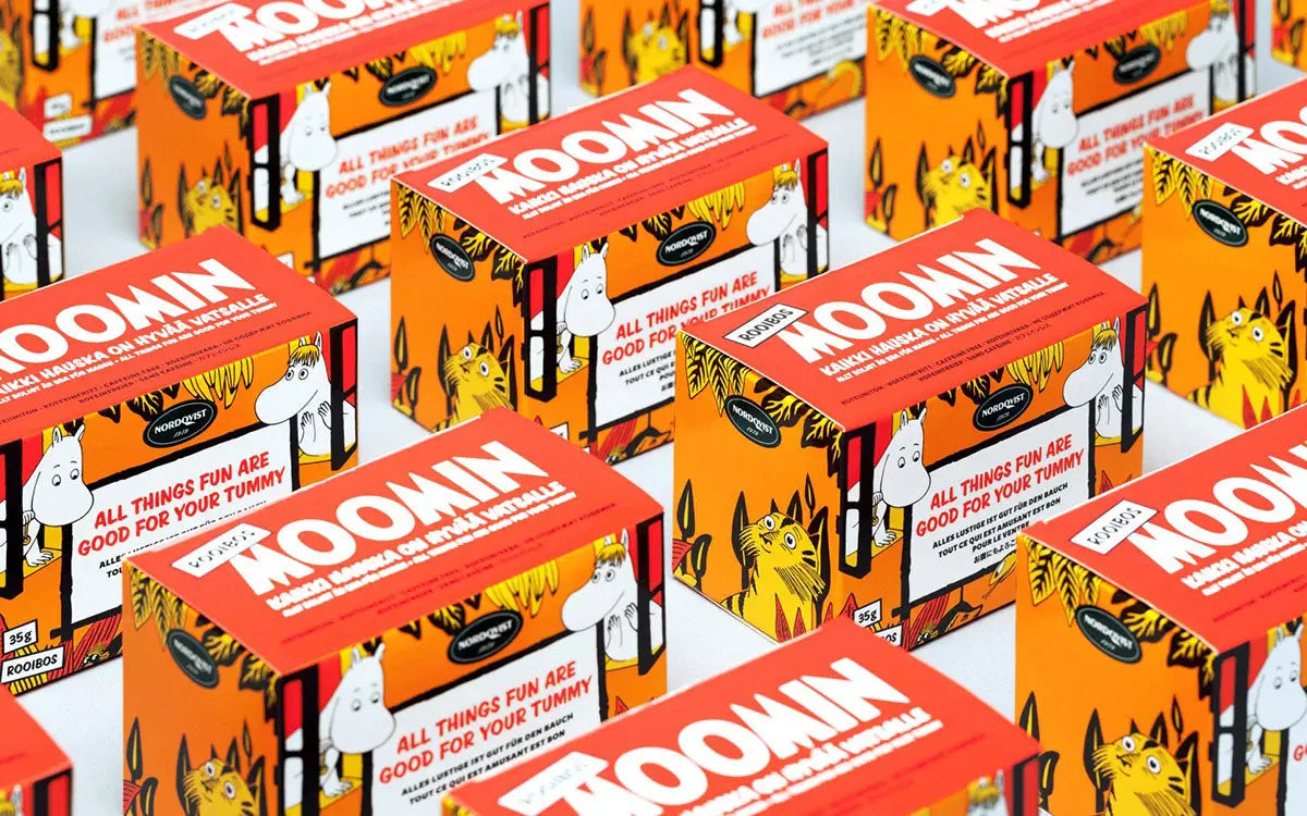 Moomin teas by Nordqvist