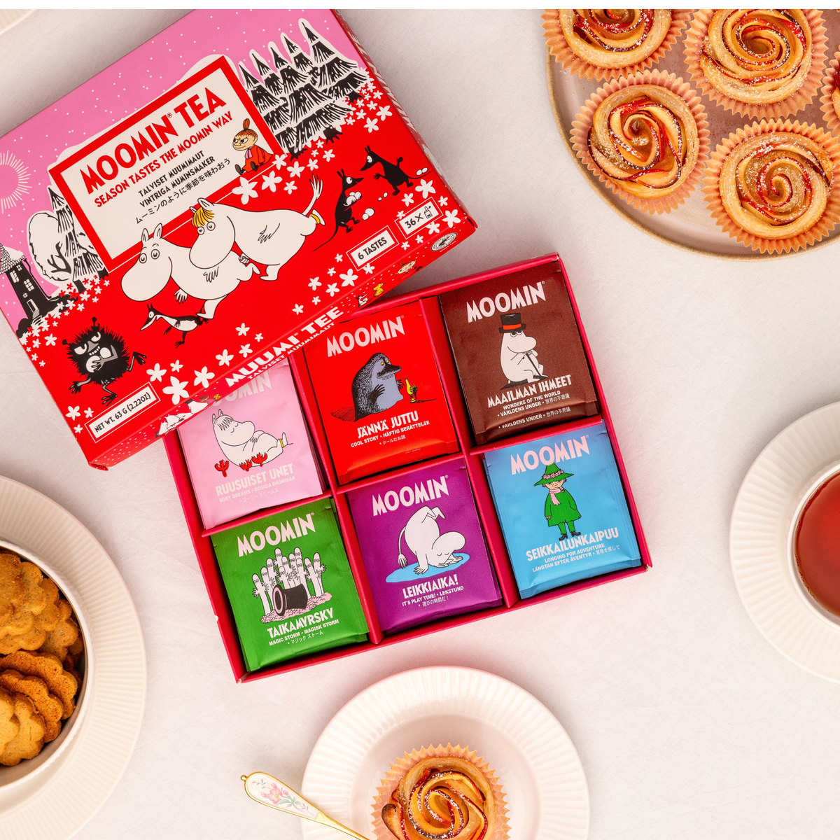 Brewed and ready to enjoy: Seasons Tastes the Moomin Way - tesortiment