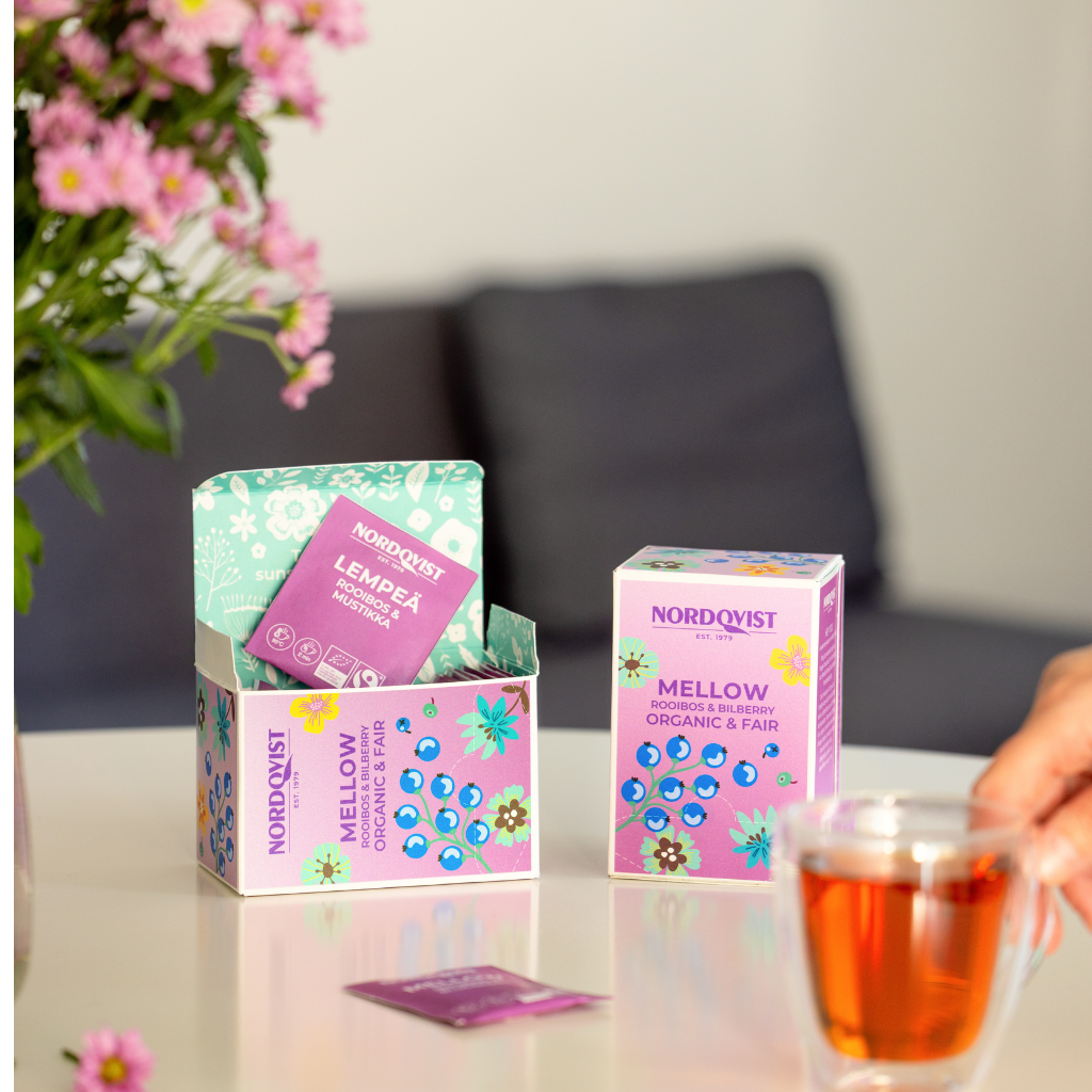 Mellow Organic Rooibos & Bilberry NEW DESIGN