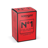 Styled gift-ready presentation of Blend No 1 - Black tea 20-pack