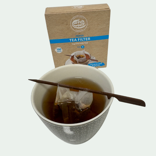 Paper Tea Filter With Stick