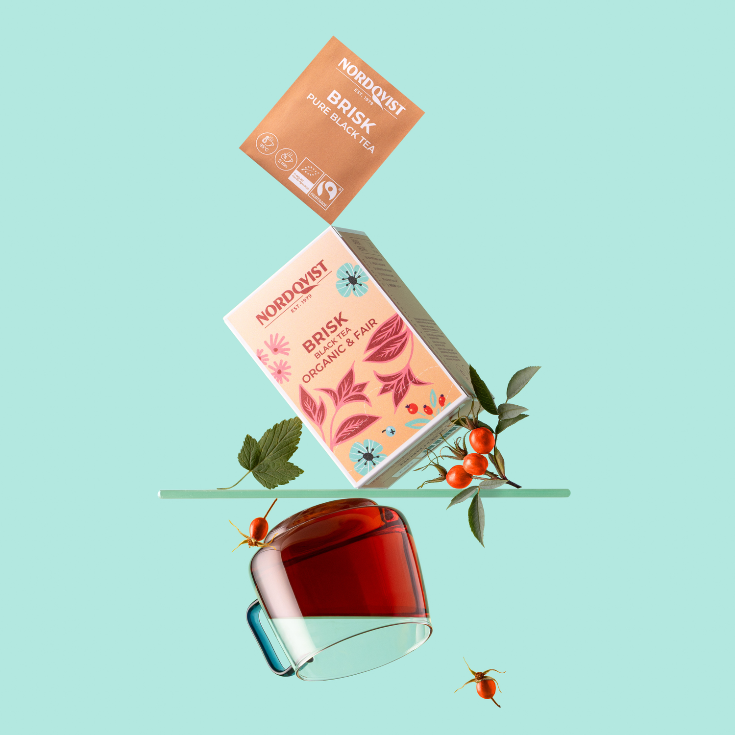 Brisk Organic Black Tea NEW DESIGN