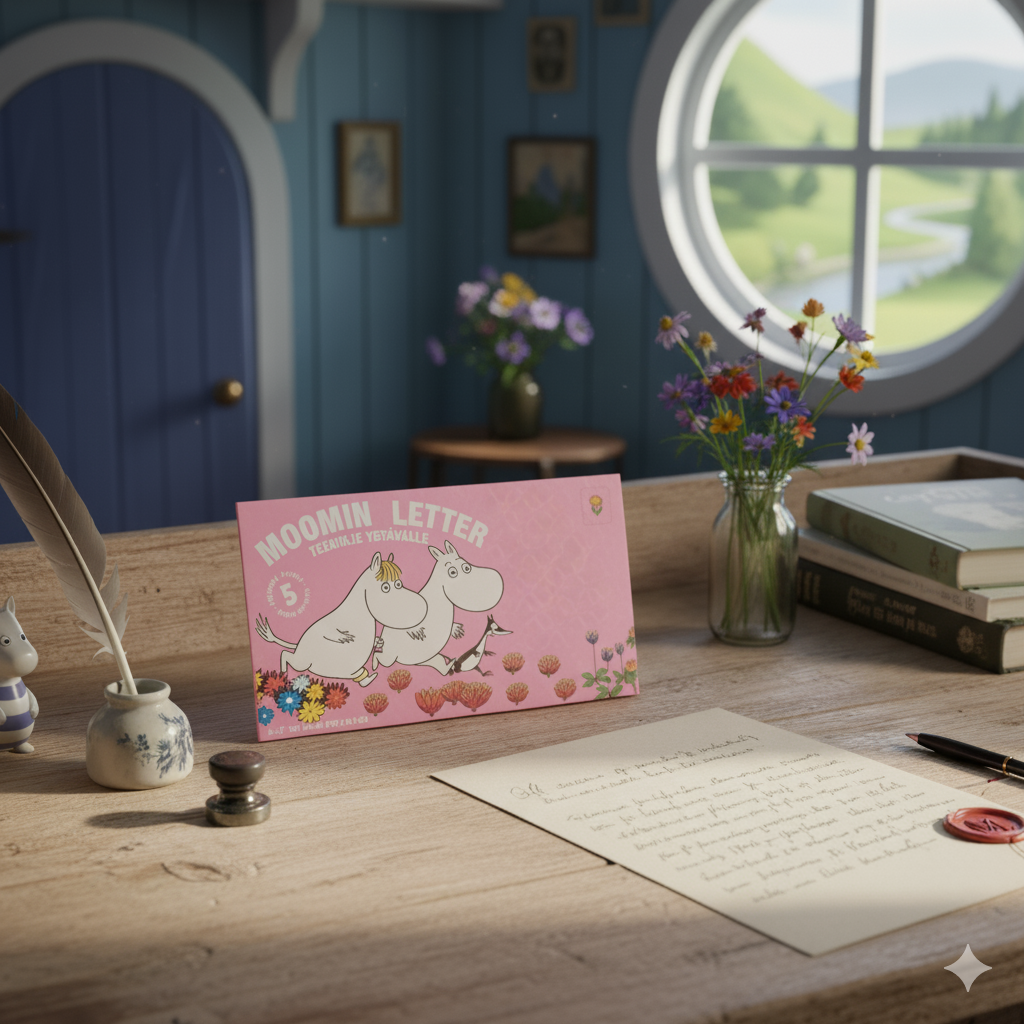 Moomin Letter to a Friend NEW