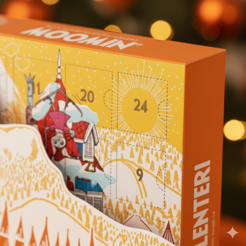 Moomin Winter Tea Calendar NEW