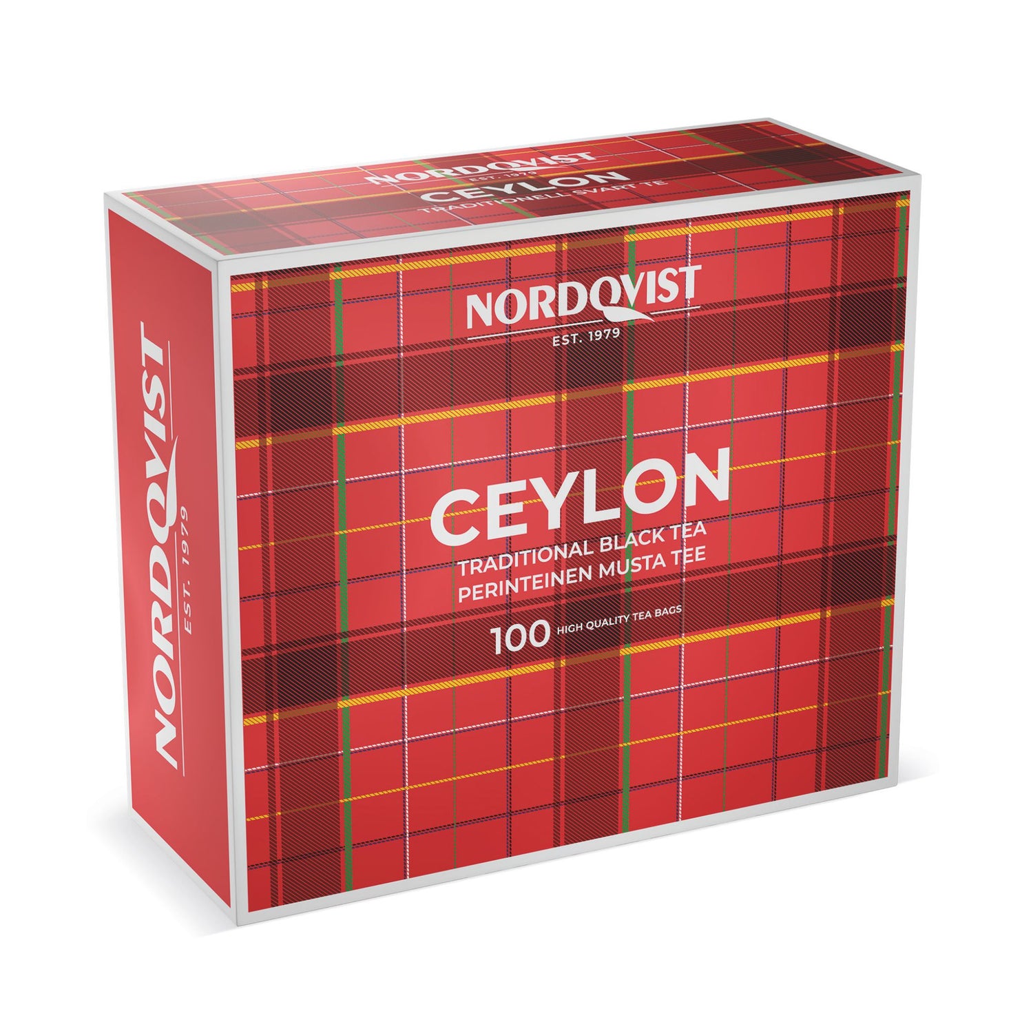Black Traditional Ceylon - 100 Tea Bags NEW DESIGN