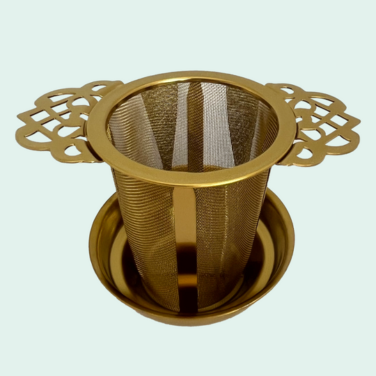 Tea Strainer Gold