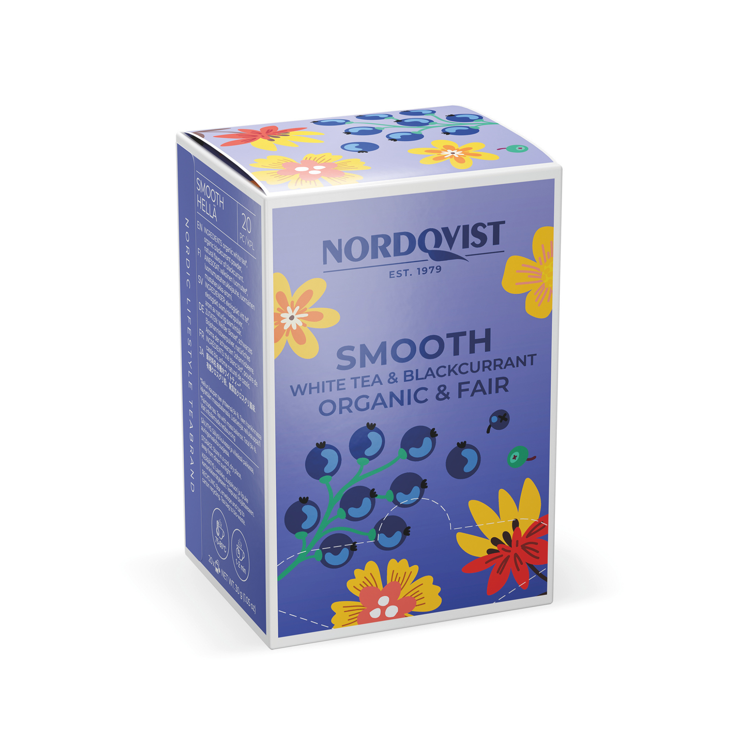 Smooth Organic White Tea & Blackcurrant