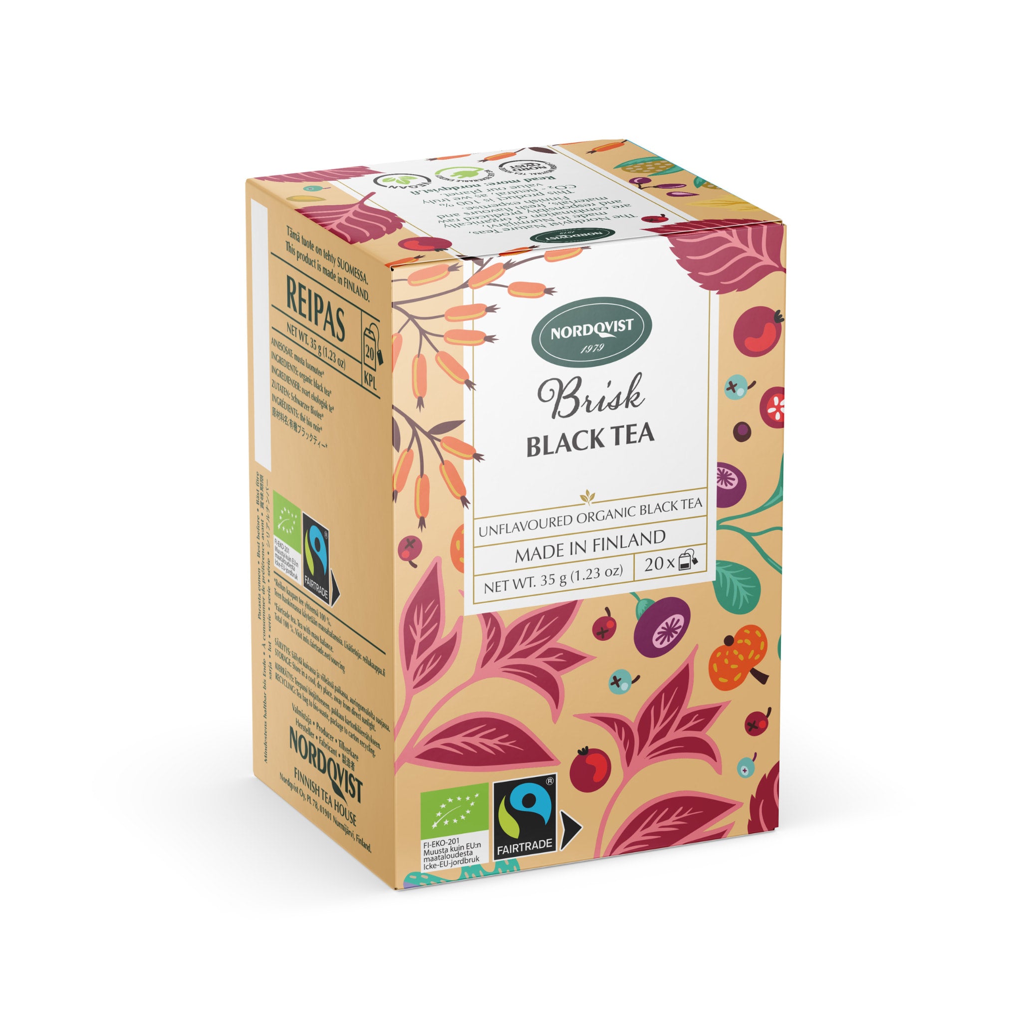 Brisk Organic Black Tea - Tea