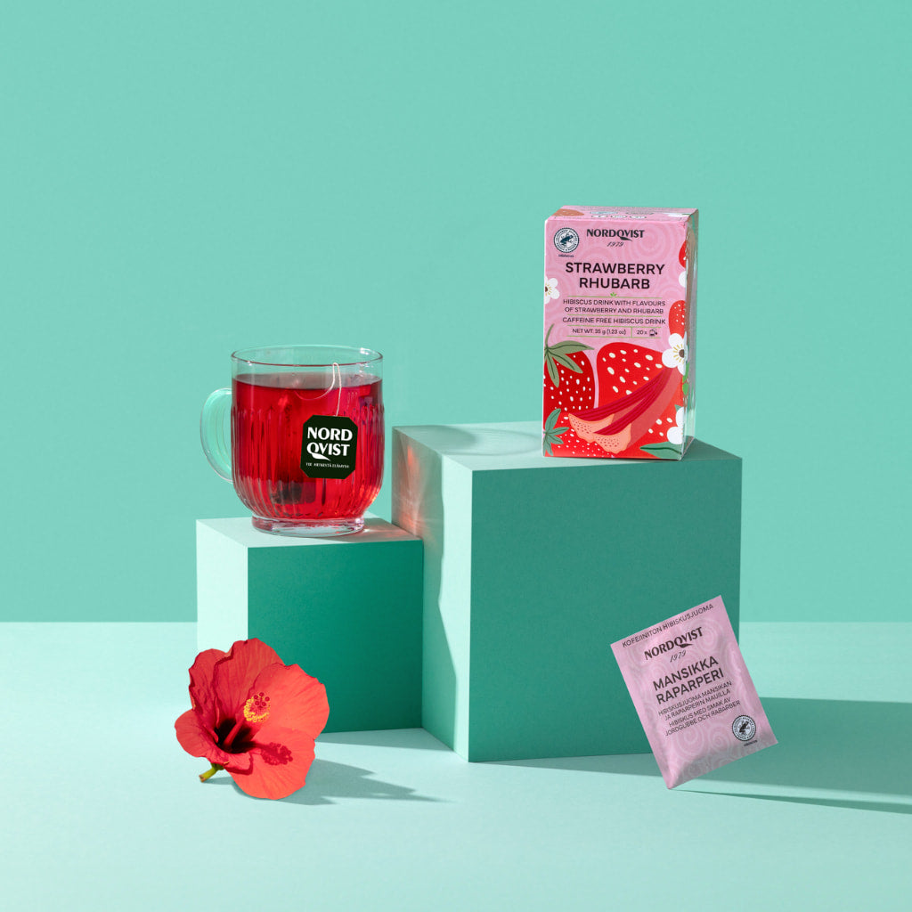 Strawberry-Rhubarb NEW - Nordqvist Tea