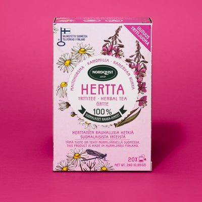 HERTTA pure herbal tea grown in Finland NEW - Tea