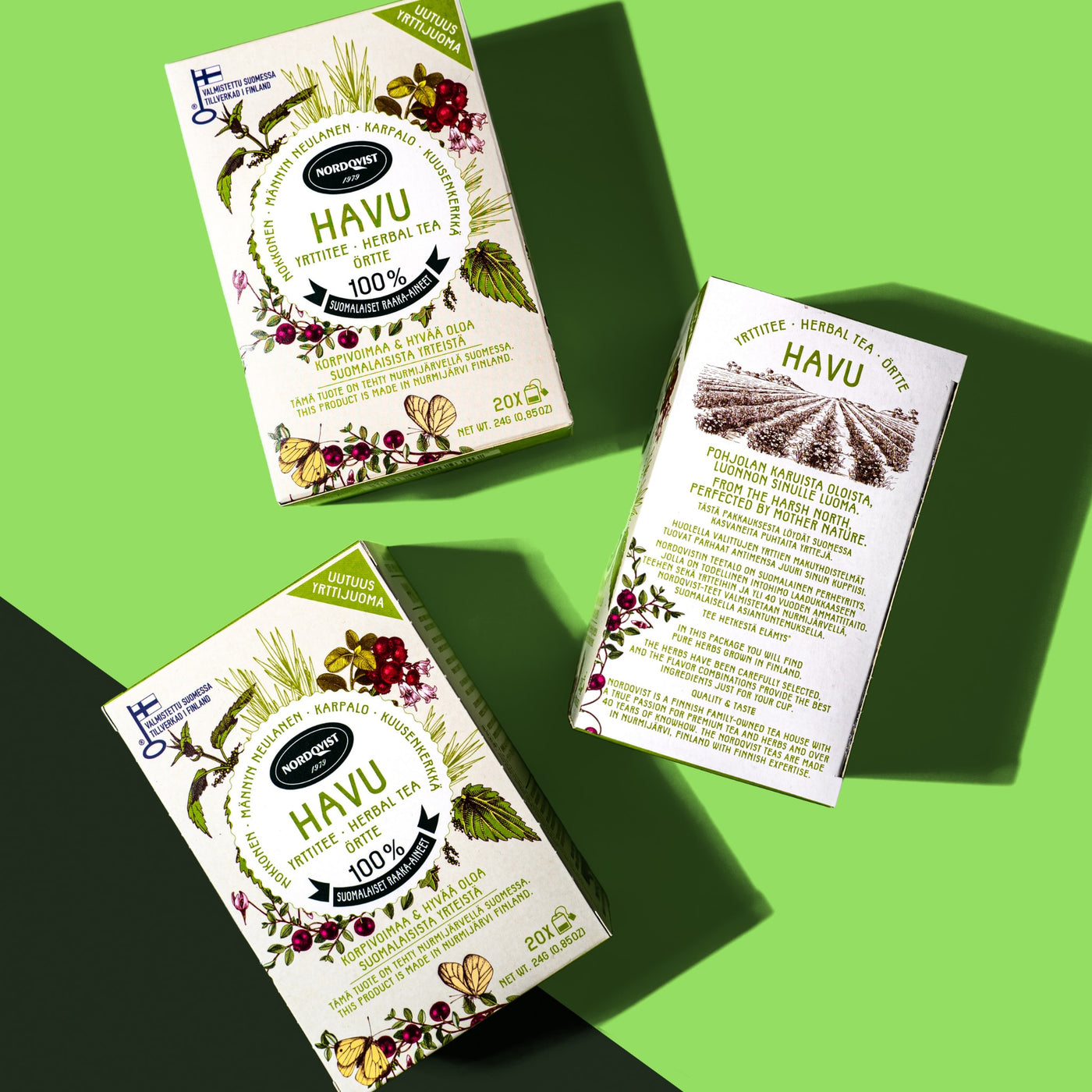 HAVU pure herbal tea grown in Finland NEW - Tea