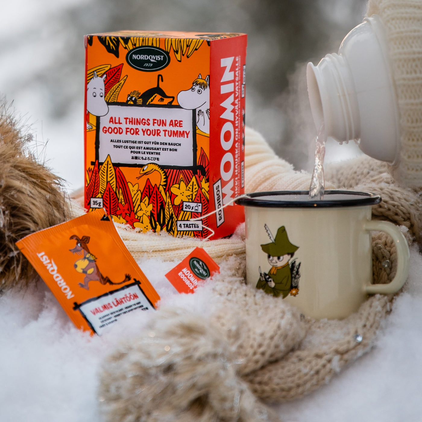 All Things Fun Are Good For Your Tummy - Moomin Tea