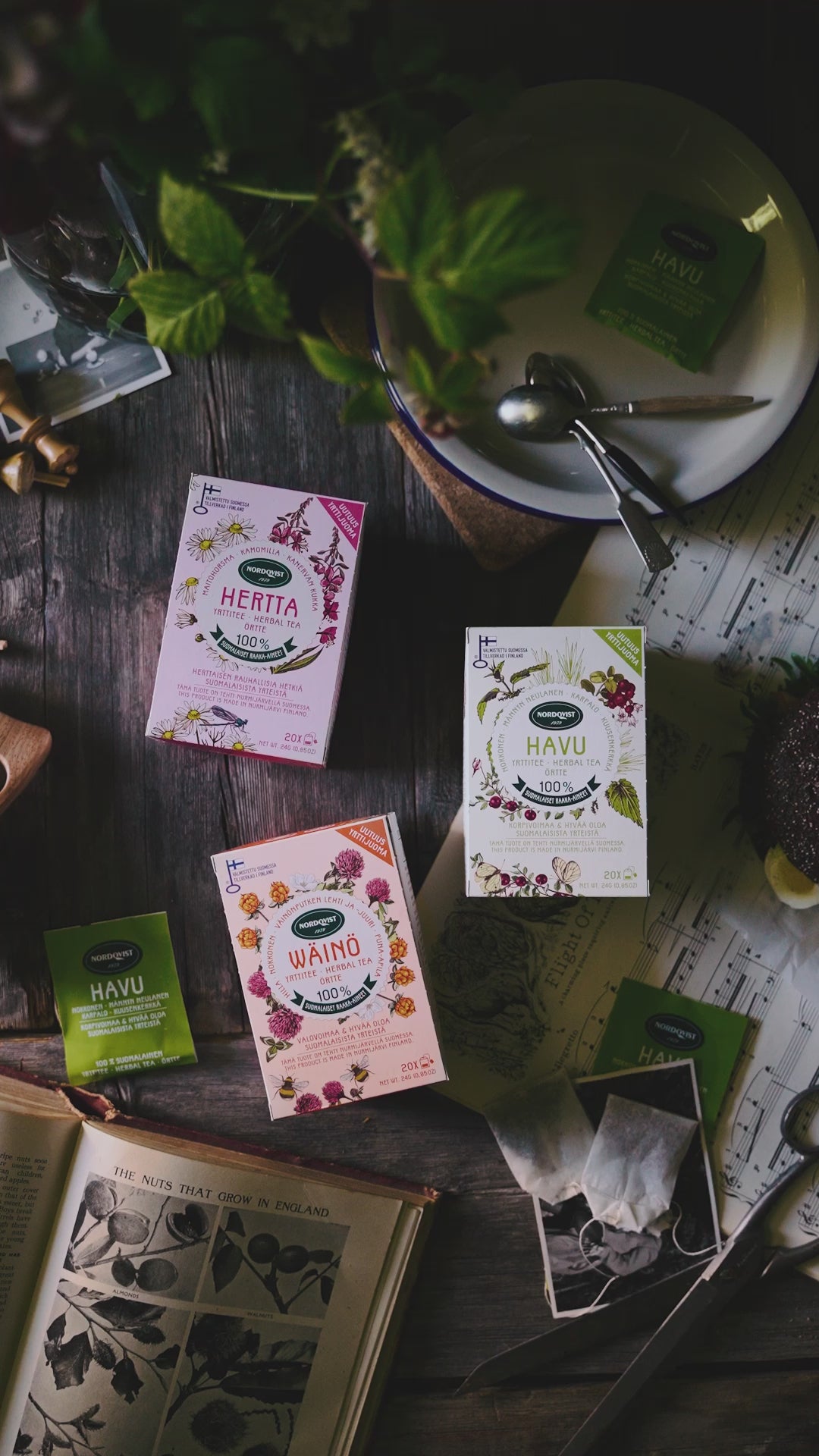 HAVU pure herbal tea grown in Finland NEW