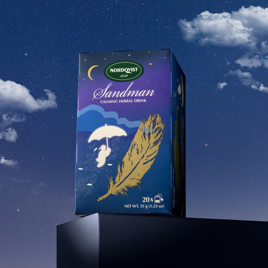 Easing to deep sleep with sandman tea before sleep