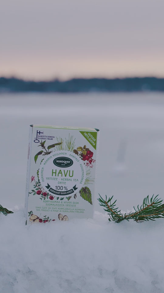 HAVU pure herbal tea grown in Finland