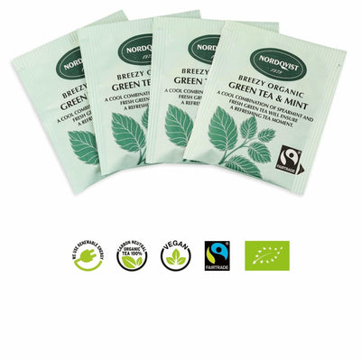 Breezy Organic Green Tea & Mint Tea